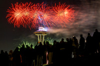 2025 New Year Countdown Fireworks at Gasworks Park/ 新年花火